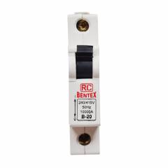 RC Bentex 32A Series B Curve Single Pole MCB, Capacity: 240/415 V AC