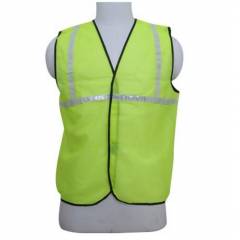 STEC Green Reflective Jacket, Tape Reflectivity: 1 Inch (Pack of 20)