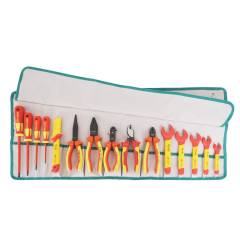 Proskit PK-2813M 15 PCS 1000V Insulated Metric Roll Tool Kit