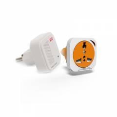 GM 2 Pin Square Universal Travel Adaptor with Mosquito Repeller, 3009-3200