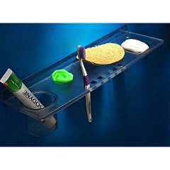 Olim BS-14 Unbreakable Bath Corner Shelf