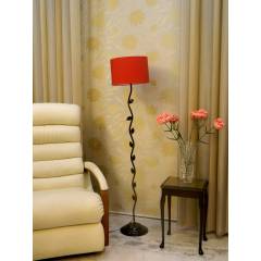 Tucasa Leaf Floor Lamp with Circular Shade, LG-576, Weight: 1100 g
