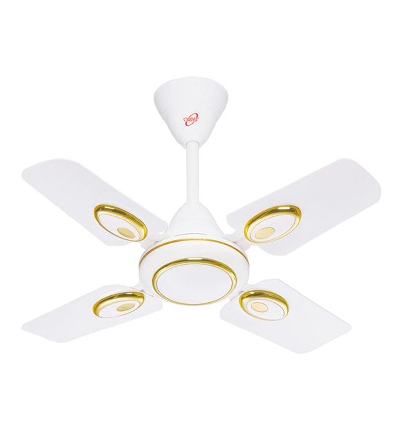 Orpat 24 Inch Air Fusion White Ceiling Fan Sweep 600