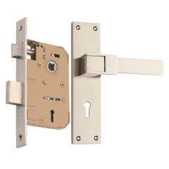 Spider Zinc Mortice Lock Set with 3 Keys, EMLS+ZZ32MCS