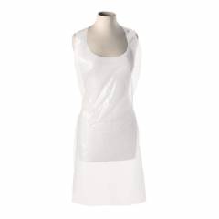 Arsa Medicare White Disposable Waterproof Apron, AM-025-004 (Pack of 10)