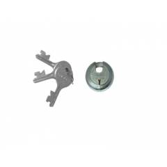 Yashika YI-57001 Bebo Round Lock 90 mm with 3 Keys