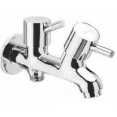 Cera Mist Quarter Turn CQ406 2-Way Bibcock With Wall Flange