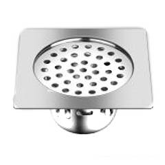Ebax Amro Big Glossy Sink Drain, Size: 6x6 in
