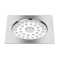Eba Evita Big Satin Floor Drain, Size: 6x6 in