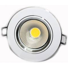 Riflection 9W White Round LED COB Spot Light