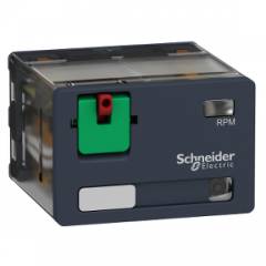 Schneider 15A 120VAC Plug in Power Relay With LED, RPM42F7