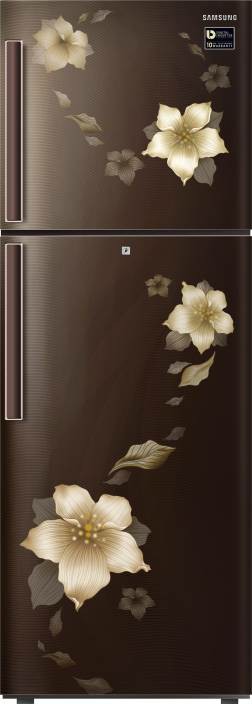 Buy Samsung Rt28m3343d2 Nl Brown 253 Litre 3 Star Frost Free
