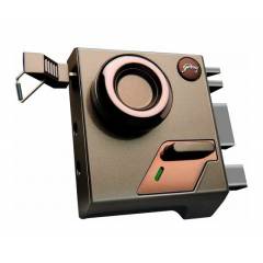 Godrej Altrix 1CK (I/O) Milano Bronze Rim Lock, 7506
