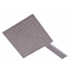 Goonj 16 Inch Square Sleek Line Rain Shower Without Arm, GS-1016