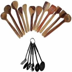 Divya 18 Pieces Cooking & Serving Spoon Set