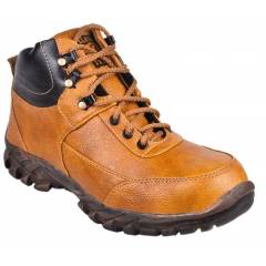 Udenchi LS504 Steel Toe Beige Safety Shoes, Size: 7