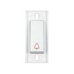 GreatWhite Myrah White Slim Bell Push (pack of 5)