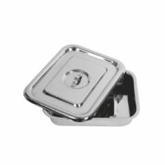 Maxlife Stainless Steel Medical Instrument Tray, Size: 9x6 inch