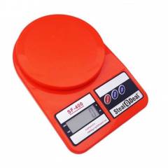 Stealodeal 5 Kg Red Electronic Kitchen Weighing Scale with Inbuilt Batteries, SF-400