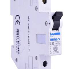 Benlo 16A C Type Single Pole MCB (Pack of 12)