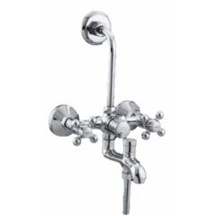 Dazzle 3 in 1 Wall Mixer With Bend, HR-219