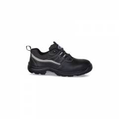 Allen Cooper AC-1425 Heat Resistant Black Safety Shoes, Size: 6