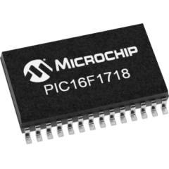 Microchip PIC 16F1718 I/SP 28 Pin Microcontroller Integrated Circuit