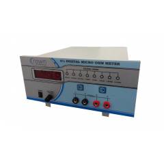 Crown 4-1/2 Digit Digital Micro Ohm Meter, CES 200