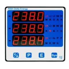 Rish Delta 4.7kV DC Energy Meter, DL30