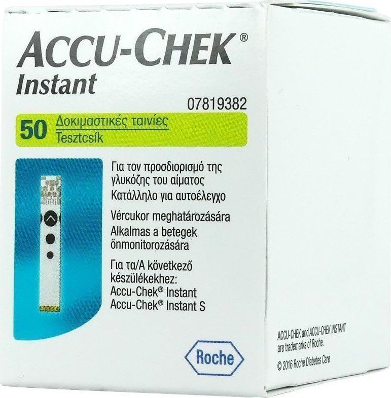 Buy Accu Chek Instant 50 Test Strips Online At Best Price On Moglix