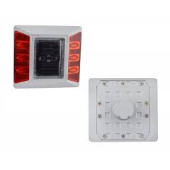 Asian Loto Aluminium Solar Red Road Stud, ALC-ARS-R