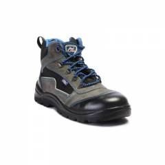 Allen Cooper AC-1110 Gripper Steel Toe Grey & Black Safety Shoes, Size: 6