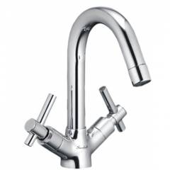 Snowbell Tarim Brass Basin Mixer