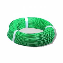 RISTACAB 90m Green PVC Insulated Flexible Copper Conductor Unsheathed Cable, 6 Sqmm