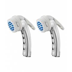 Snowbell Chrome Plated Head Banana Health Faucet (Pack of 2)