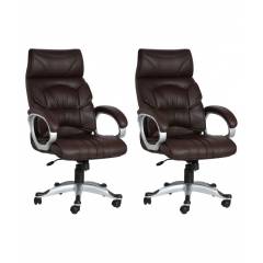 Divano Modular 0010 High Back Executive Office Chair (Pack of 2)