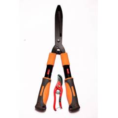 Ketsy 715 Gardening Hedge Shear 54 cm and 8 Inch Aluminum Pruning Shear/Flower Cutter