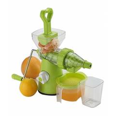 SM Grand Green Manual Hand Fruit Juicer, Steel Handle & Vacuum Lock