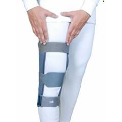 Hiakan HI 405B Classic Blue & Grey Knee Brace, Size: S