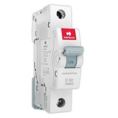 Havells Euro-II 50A Single Pole D Curve MCB, DHMGDSPF050