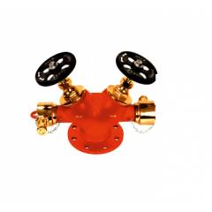 Zedex Double Headed Gun Metal Lending Valve