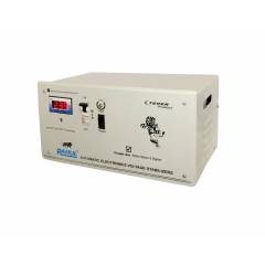 Rahul Base-5 c5 Digital 5kVA/20A/140-280V 3 Step Mainline Use Up to 5kVA Load Automatic Copper Digital Voltage Stabilizer