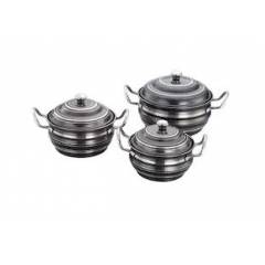 Airan 3 Litre Stainless Steel Cookware Set with Lid