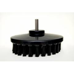 Buff King 5.25 Inch Black Plastic Drill Brush