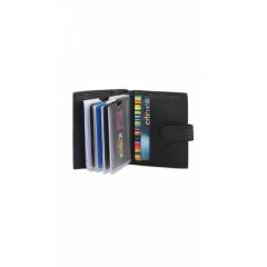 Heady Daddy Black Faux Leather Credit Card Holder