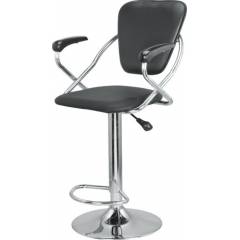 Atharvo 135 Black Modern Adjustable Office Bar Stool