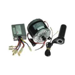 Techtonics TECH1083-1 350W MY1016 Motor with Motor Controller & Twist Throttle for DIY Electric Bicycle Kit