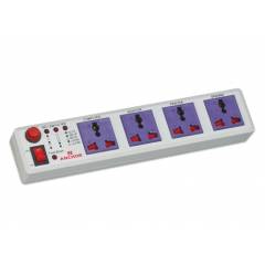 Anchor Accessories Spike Guards 6 Socket With Single Switch (Pack of 1)