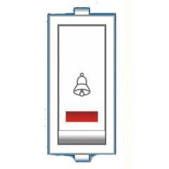 Future 6A Bell Push Switch with Indicator (Pack of 5)