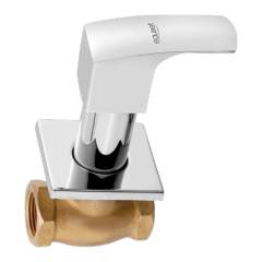 Eauset Torsha Single Lever Concealed Stopcock 20mm with Wall Flange, FTO072